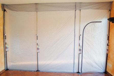 Paroi anti-poussière 310x 310 cm