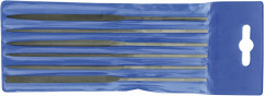 Jeu limes aiguille préc. 6 pcs. 160mm H2 