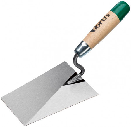 Tuelle de plâtrier bec S 160mm inox 