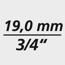 Jeu de douilles 3/4
