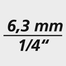 Douille à choc 1/4