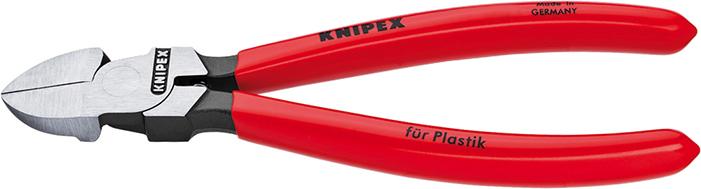 Pince coupante diagonale pour plastique sans biseau 160mm