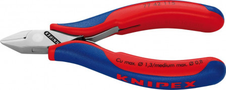 Pince coupante diagonale Électronique tête pointue sans biseau 115mm 