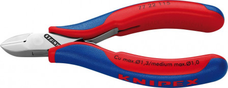 Pince coupante diagonale Électronique tête ronde sans biseau 115mm 