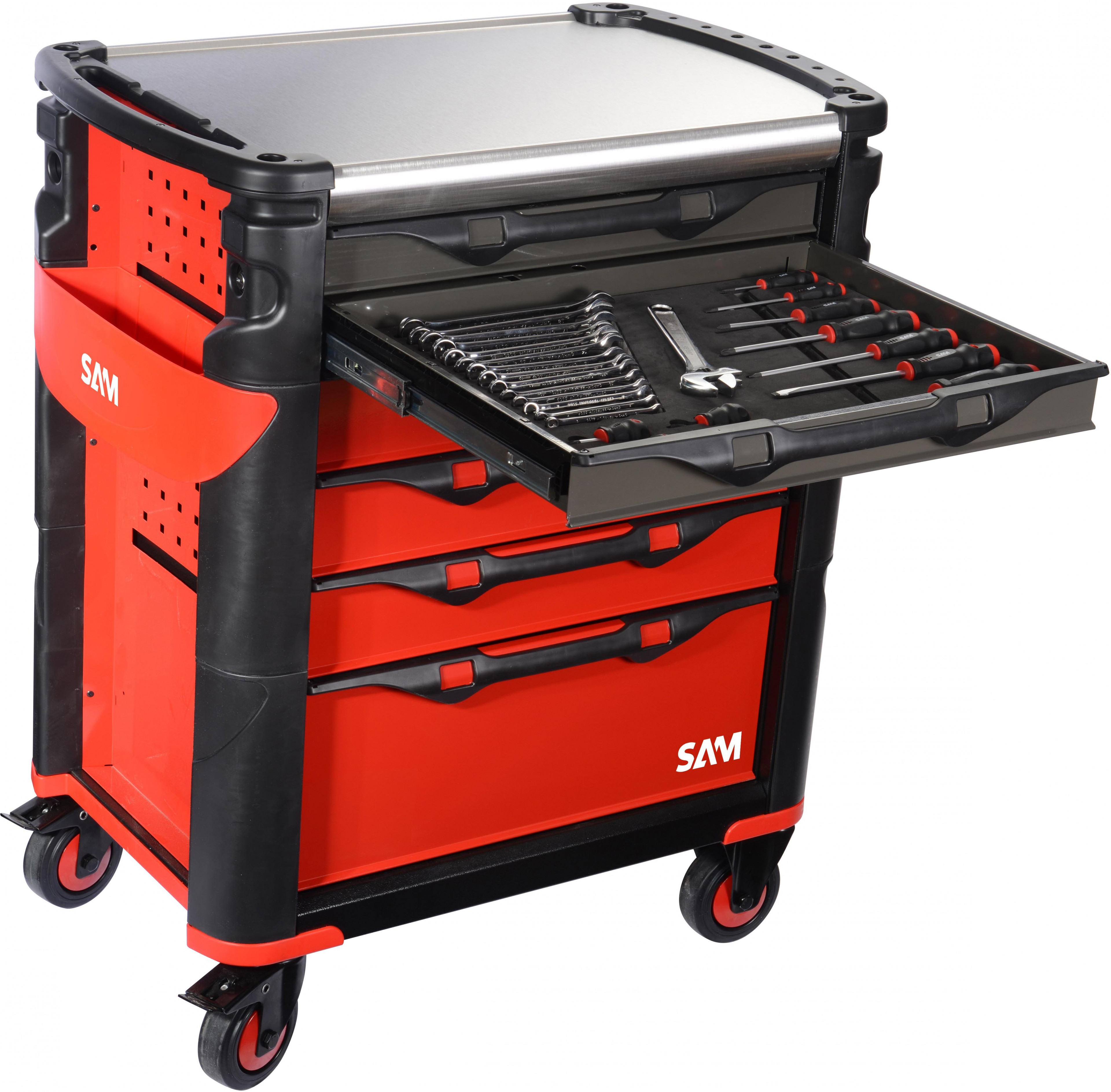 SERVANTE 41 - 6 TIROIRS - 200 OUT MAINT. INDUST. MOD. MOUSSE
