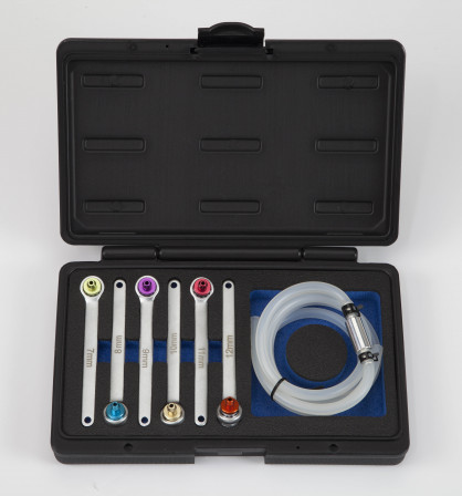 COFFRET DE 6 CLES DE PURGE FREIN ET EMBRAYAGE