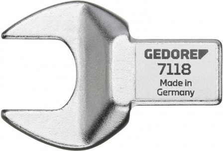 Clé plate emboîtable 19mm 9x12mm carré 