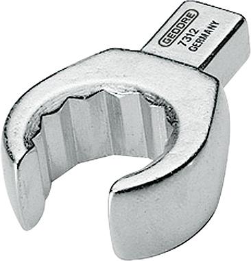 Clé polygonale ouv. 13mm 9x12mm carré 