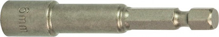 Embout clé à douille 6x 65mm avec aimant 