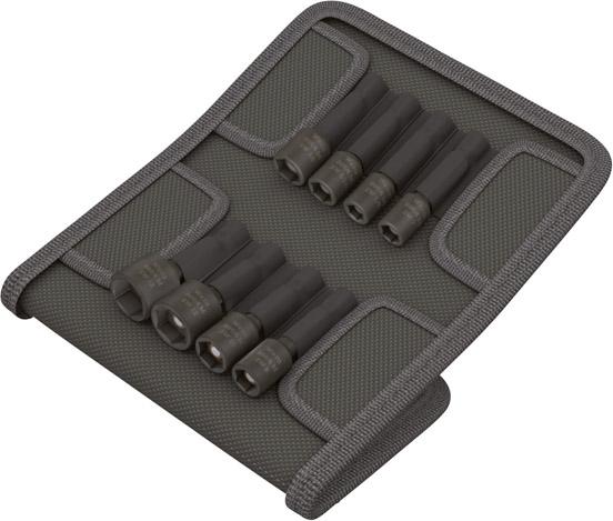 Jeu de douilles avec aimant 8 pièces 