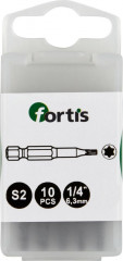 Jeu d'embouts DIN3126E6,3 10 x T10x50mm 