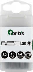 Jeu d'embouts DIN3126E6,3 10 x T27x50mm 