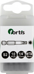 Jeu d'embouts DIN3126E6,3 10 x T30x50mm 
