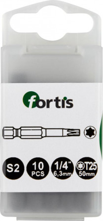 Jeu d'embouts DIN3126E6,3 10 x T25x50mm 