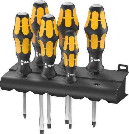 Jeu de tournevis Kraftfom 6 pans 6 pièces 