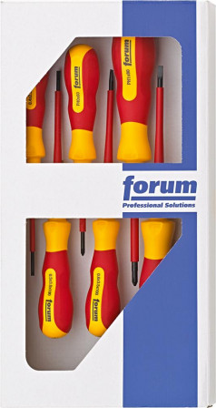 Jeu de tournevis VDE 6pcs . avec testeur 