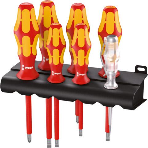 Jeu de tournevis VDE S/PH Kraftform 7 pièces 