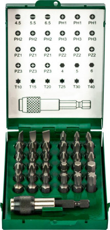 Jeu d'embouts 31pcs. 