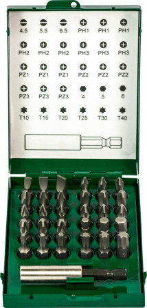 Jeu d'embouts 31pcs. 
