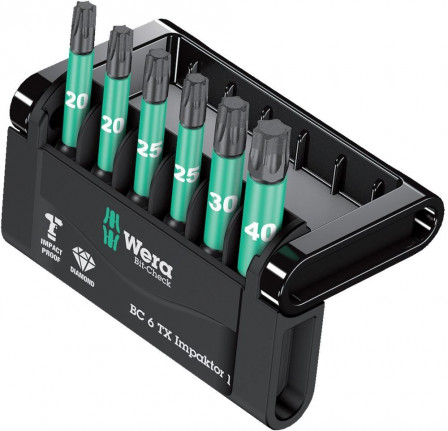 Jeu d'embouts Bit-Check 6 TX Impaktor 1 