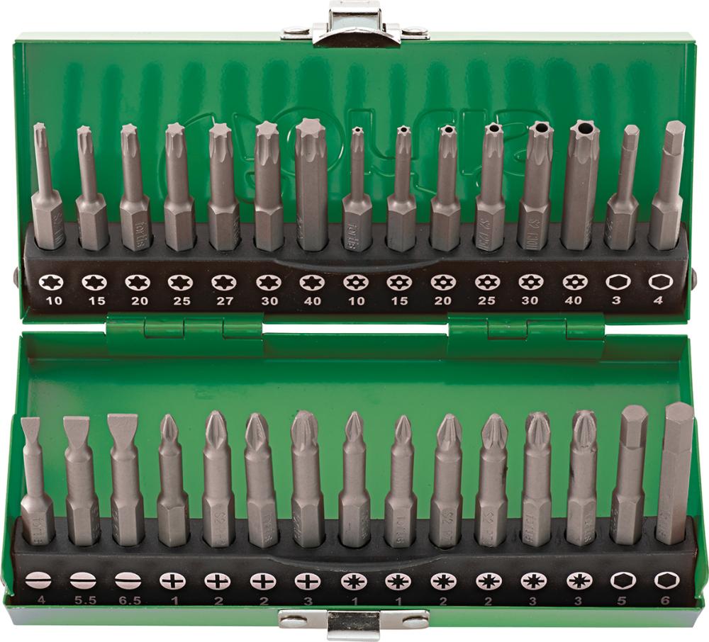 Jeu d'embouts 30pcs av. embouts 50mm 