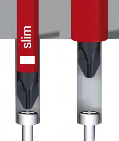 Tournevis slimFix VDE PZ2 x100mm 