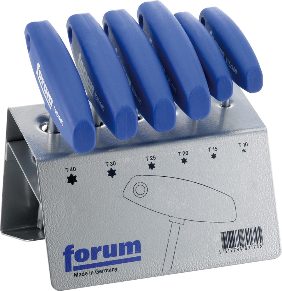 Tournevis Torx manche T T 10-40 dans support