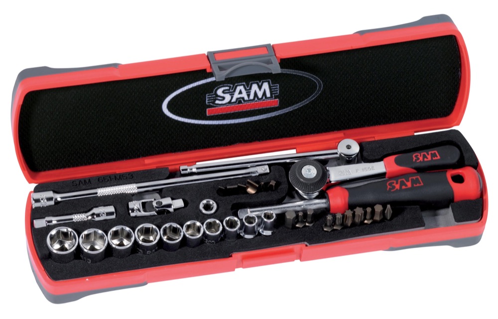 coffret 33 outils 1/4