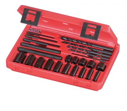 coffret de 5 extracteurs pour vis cassees