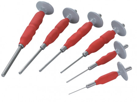 jeu 6 chasse-goupilles «&nbsp;air-grip&nbsp;»