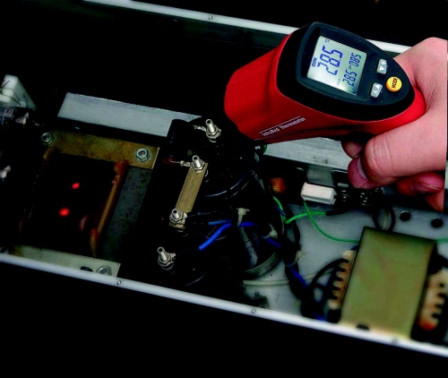 thermomètre laser 500°c
