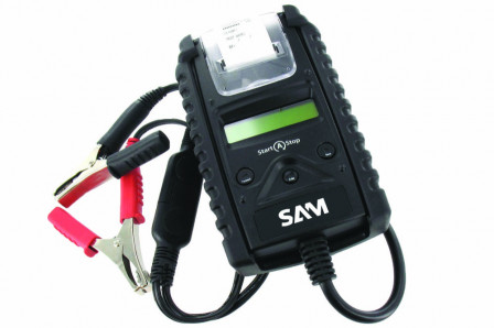 testeur de batterie «&nbsp;start and stop&nbsp;» 6-12v-24v avec imprimante