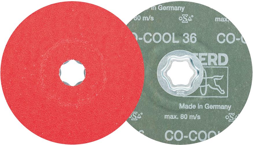 Meule en fibre CC-FS CO-COOL 125mm G36 
