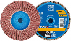 Mini-Polifan COMBIDISC 75 mm K 40 corindon 