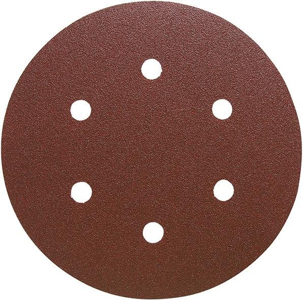 Disque auto-agrippant bois 150mm K 40 6 trous 