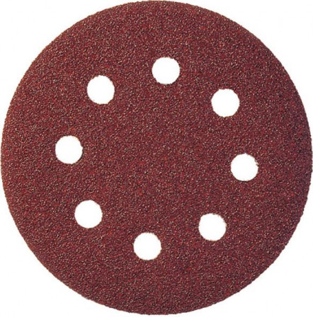 Disque auto-agrippant bois 125mm K 40 8 trous 