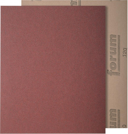 Toile abrasive marron 230 x280mm K120 