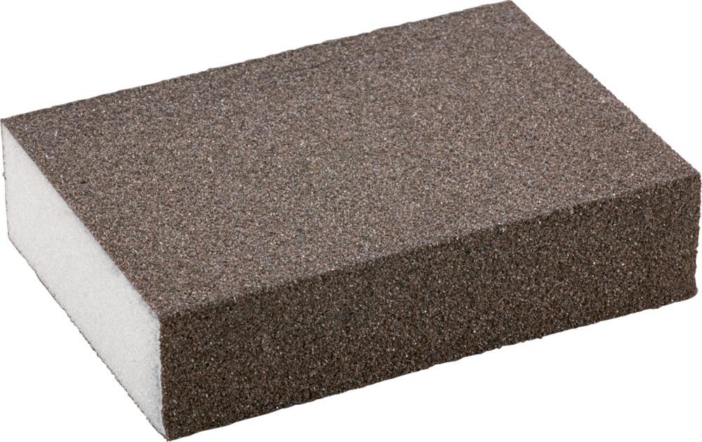 Éponge abrasive 4 faces 100x68x26mm P60 