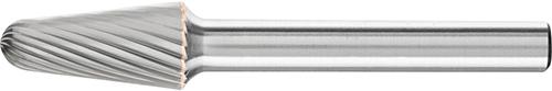 Fraise sur tige carbure forme conique bout arrondi 1020 3 6mm 10x20mm 