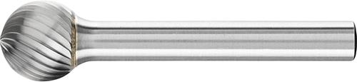 Fraise sur tige carbure forme sphérique 1210 3 6mm 12x10,8mm 