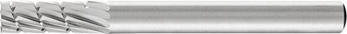 Fraise sur tige HSS cylindrique A 0616ST 3 6mm 6x16mm 