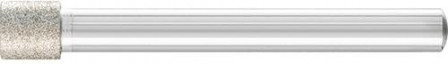 Meule sur tige diamant D126 cylindrique 8x8x6mm 