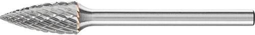 Mini-fraise sur tige carbure forme ogive bout pointu 0613 4 3mm 6x13mm 