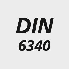 Rondelle plate, DIN6340 M10 