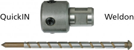 Adaptateur pour fraises à carotter à queue Quick I N 