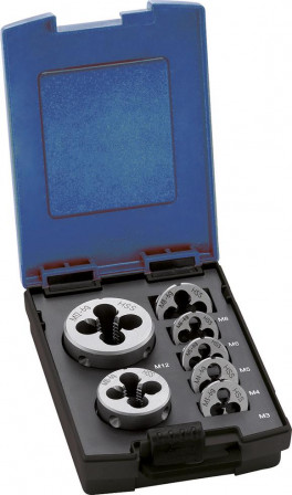 Jeu de filières EN22568 HSSE M3-M12 
