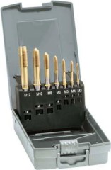 Jeu de tarauds machine DIN371/376 HSSE TiN forme B M3-12  