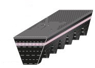 COURROIE TRAP. GTX EPDM  XPA 2000