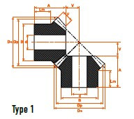 Couple conique 16/16 module 2