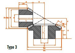 Couple conique 16/24 module 4.5